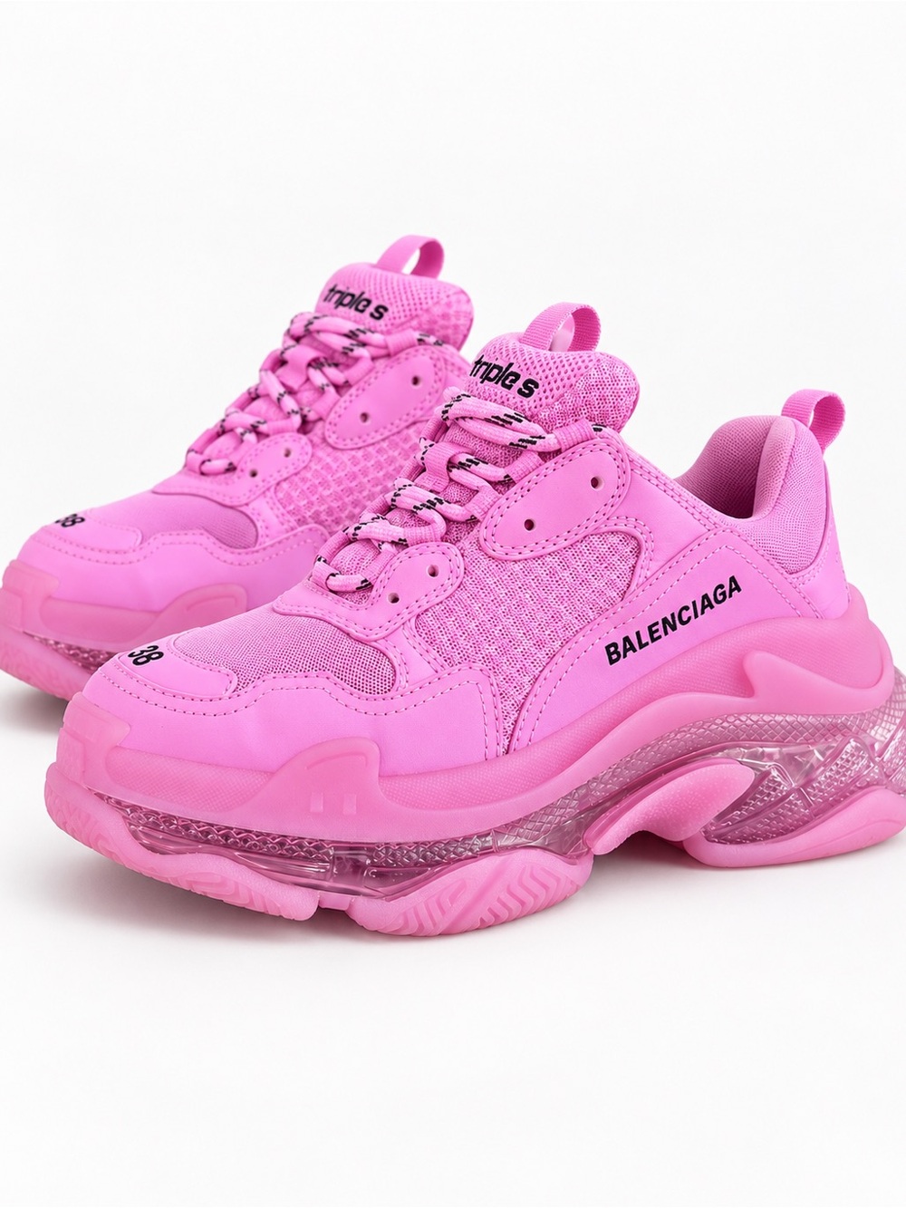 Balenciaga Triple S Pink Sneakers Size 38 | Ex-Boyfriend Recovery Shoes 💅